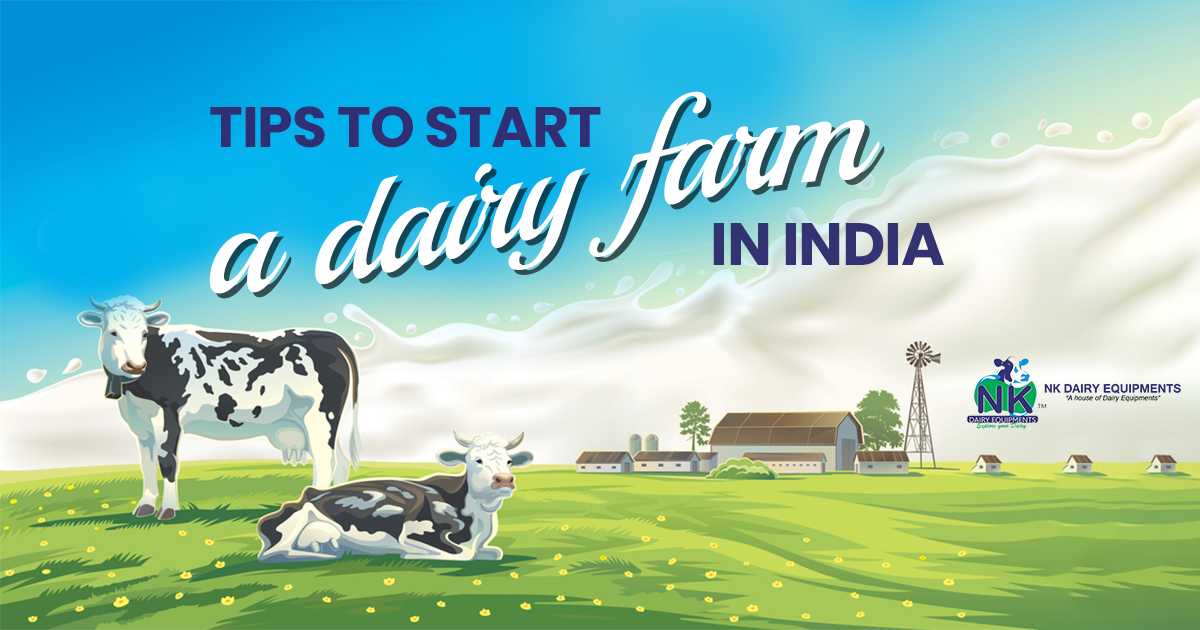 Tips to Start a dairy farm in India