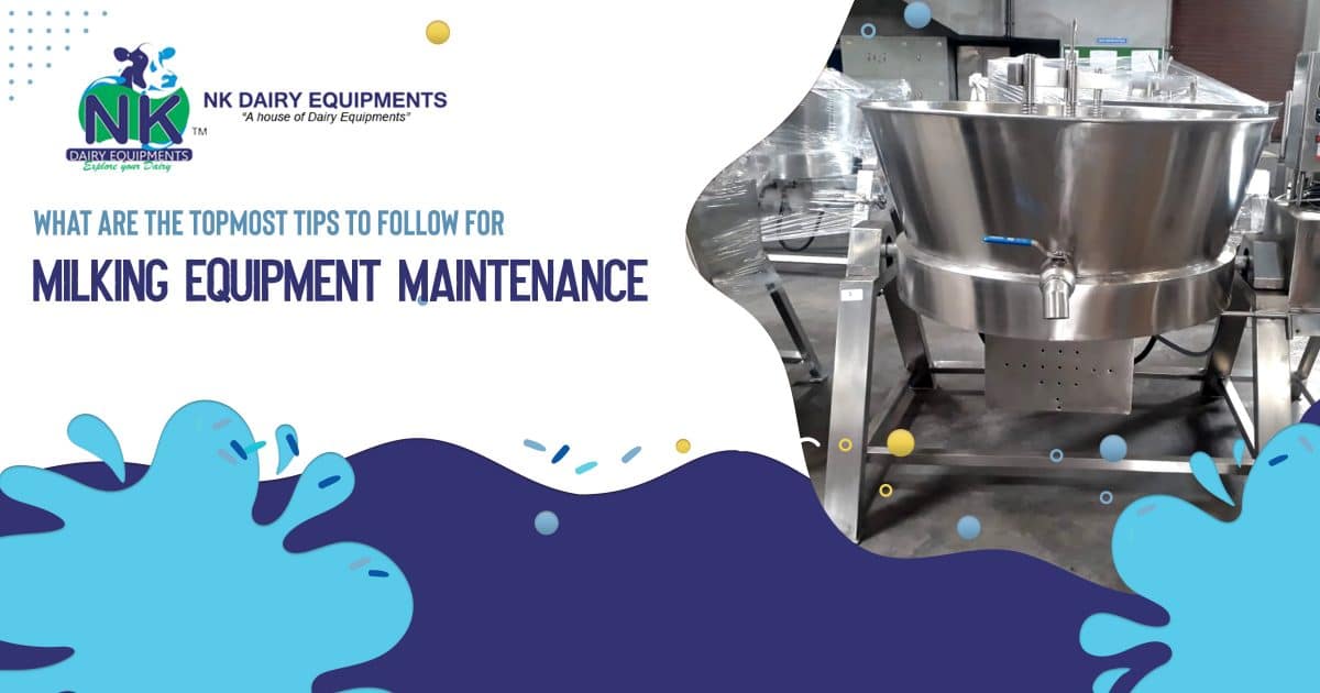 milking equipment maintenance