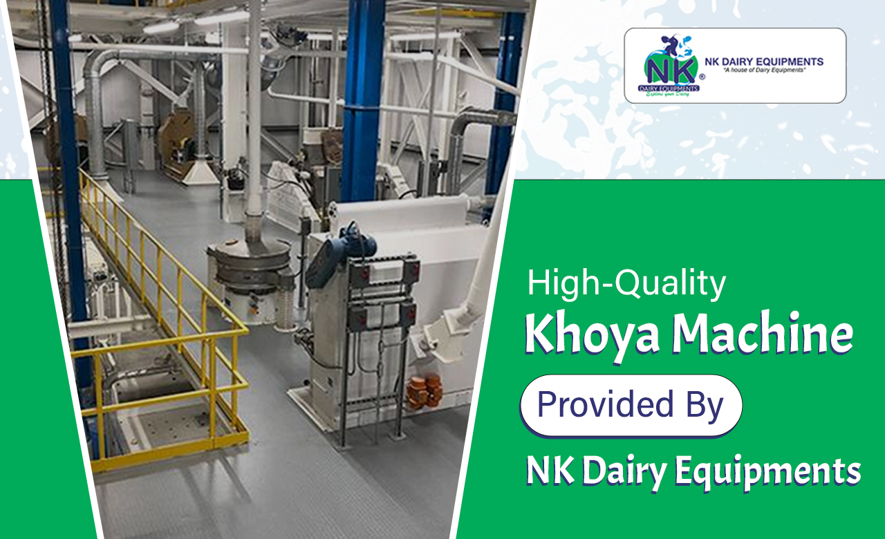High-Quality Khoya Machine Provided By NK Dairy Equipments
